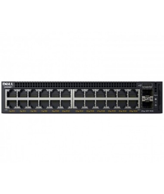 DELL Networking X1026P 24port + 2 SFP Managed Smart PoE switch + Rack Mount 
